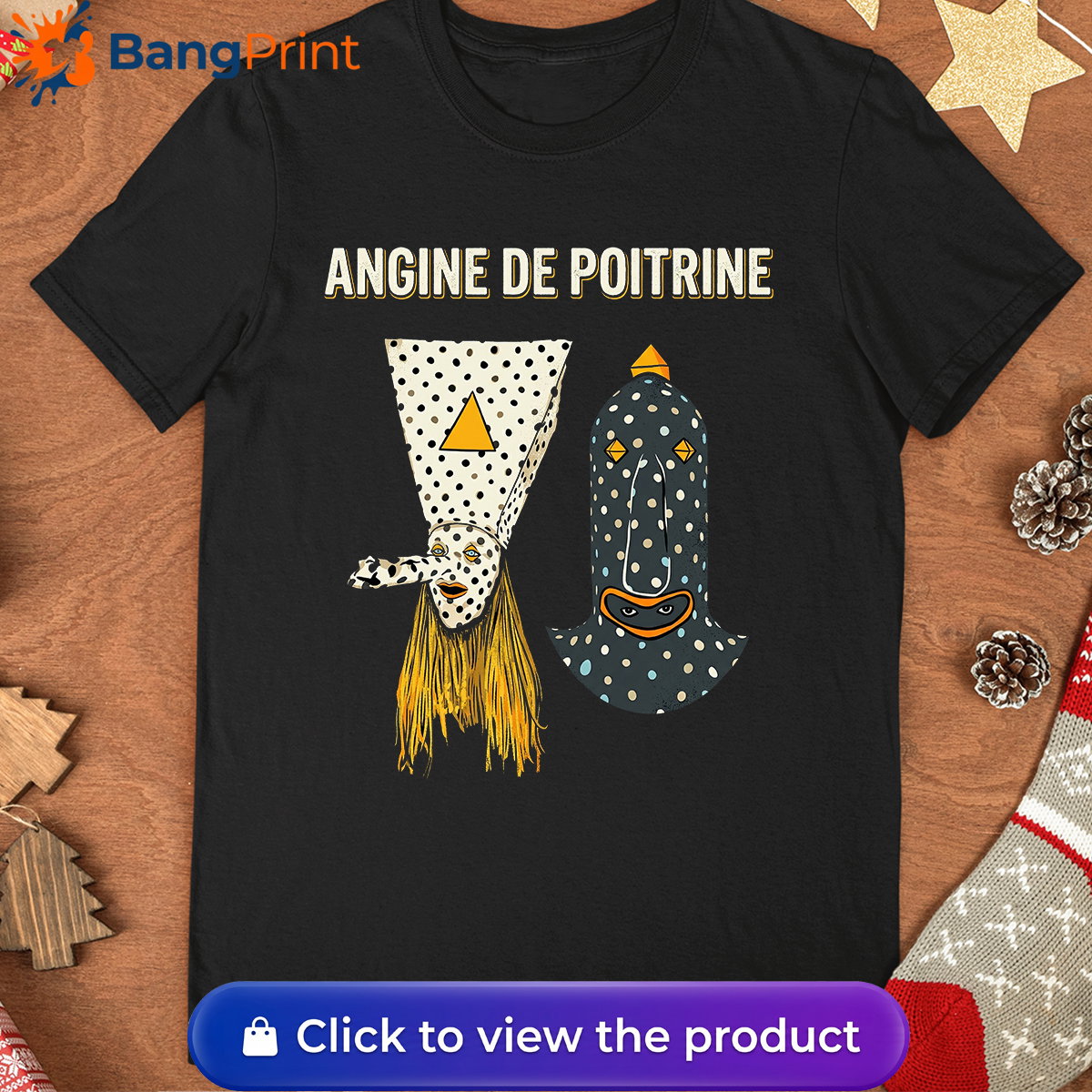 Angine De Poitrine T-Shirt durability