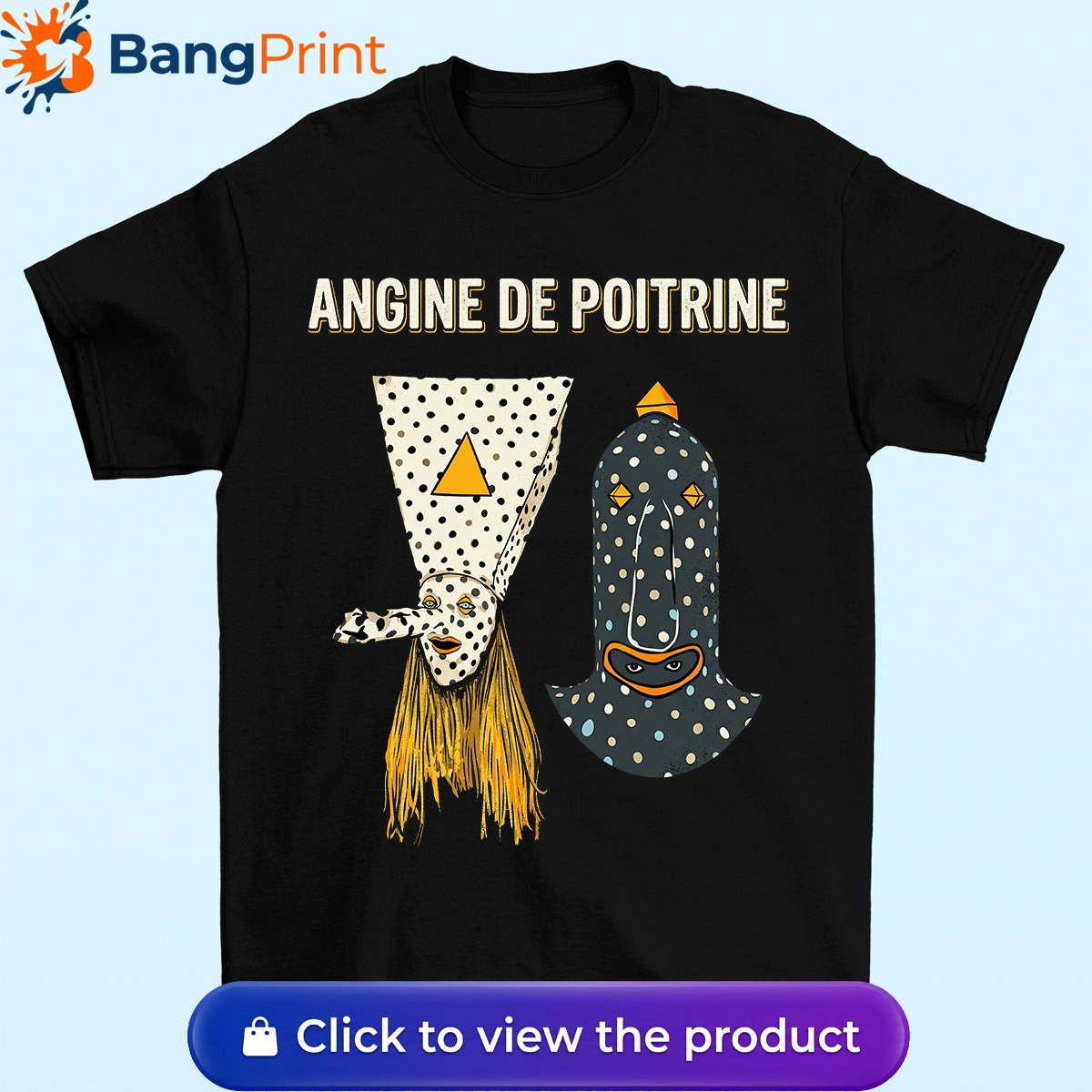 Angine De Poitrine T-Shirt art