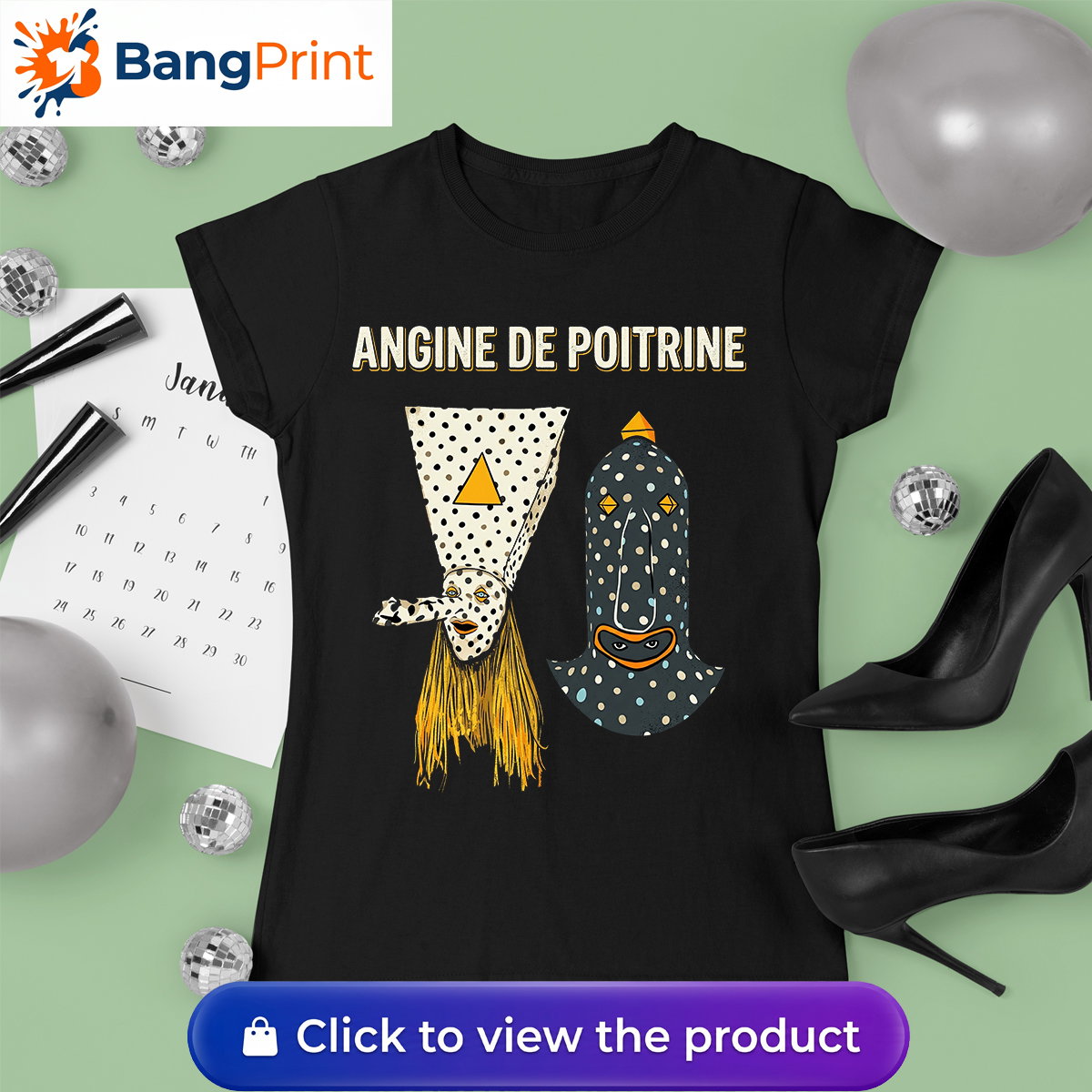 Angine De Poitrine T-Shirt detail