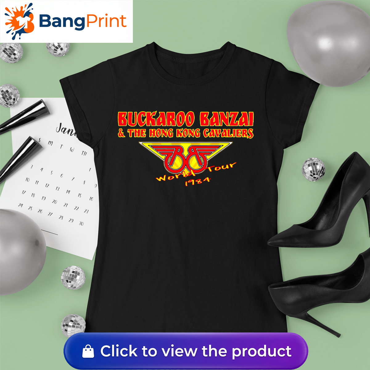 Grab the ultimate vintage 1984 Buckaroo Banzai World Tour Shirt. Show off your love for The Hong Kong Cavaliers with this premium, comfortable graphic tee.