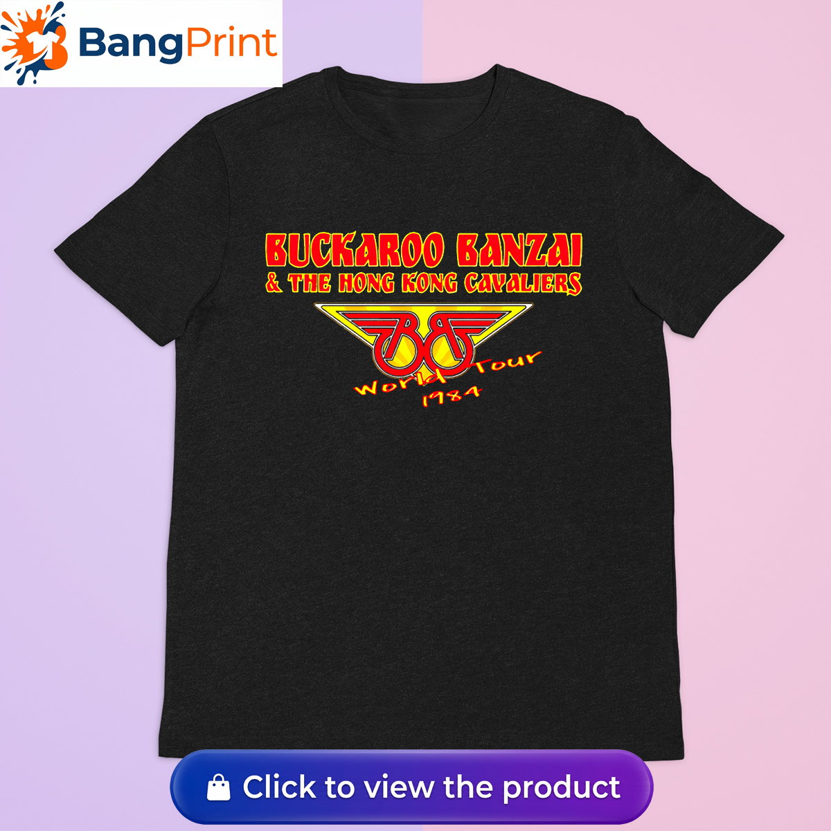 Grab the ultimate vintage 1984 Buckaroo Banzai World Tour Shirt. Show off your love for The Hong Kong Cavaliers with this premium, comfortable graphic tee.