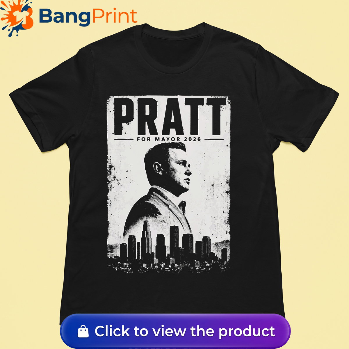 Pratt for Mayor 2026 T-Shirt