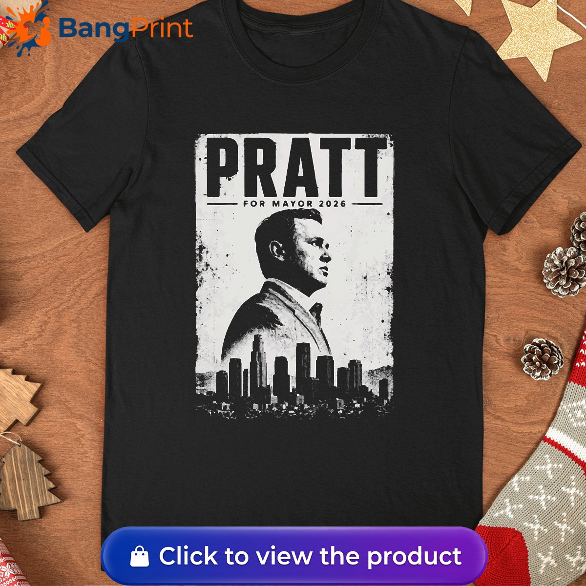 Pratt for Mayor 2026 T-Shirt