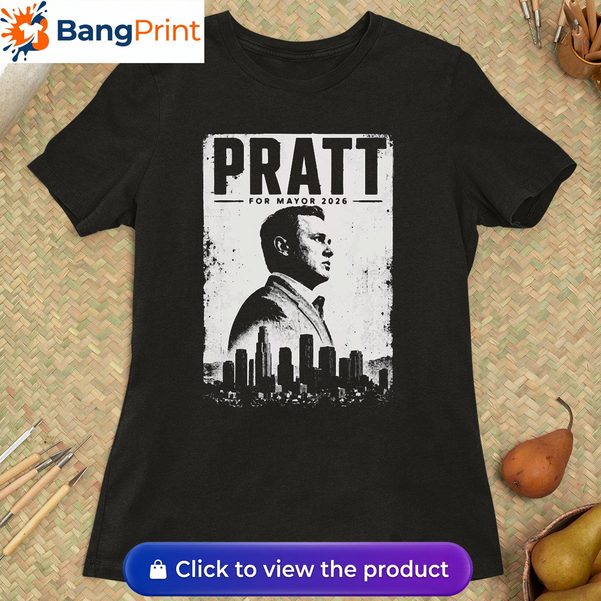 Pratt for Mayor 2026 T-Shirt