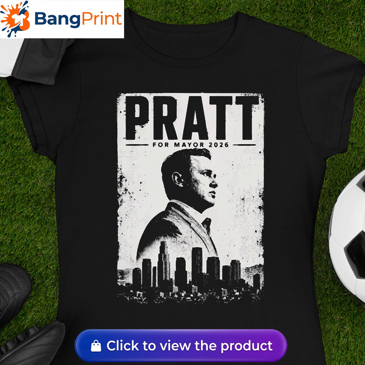 Pratt for Mayor 2026 T-Shirt