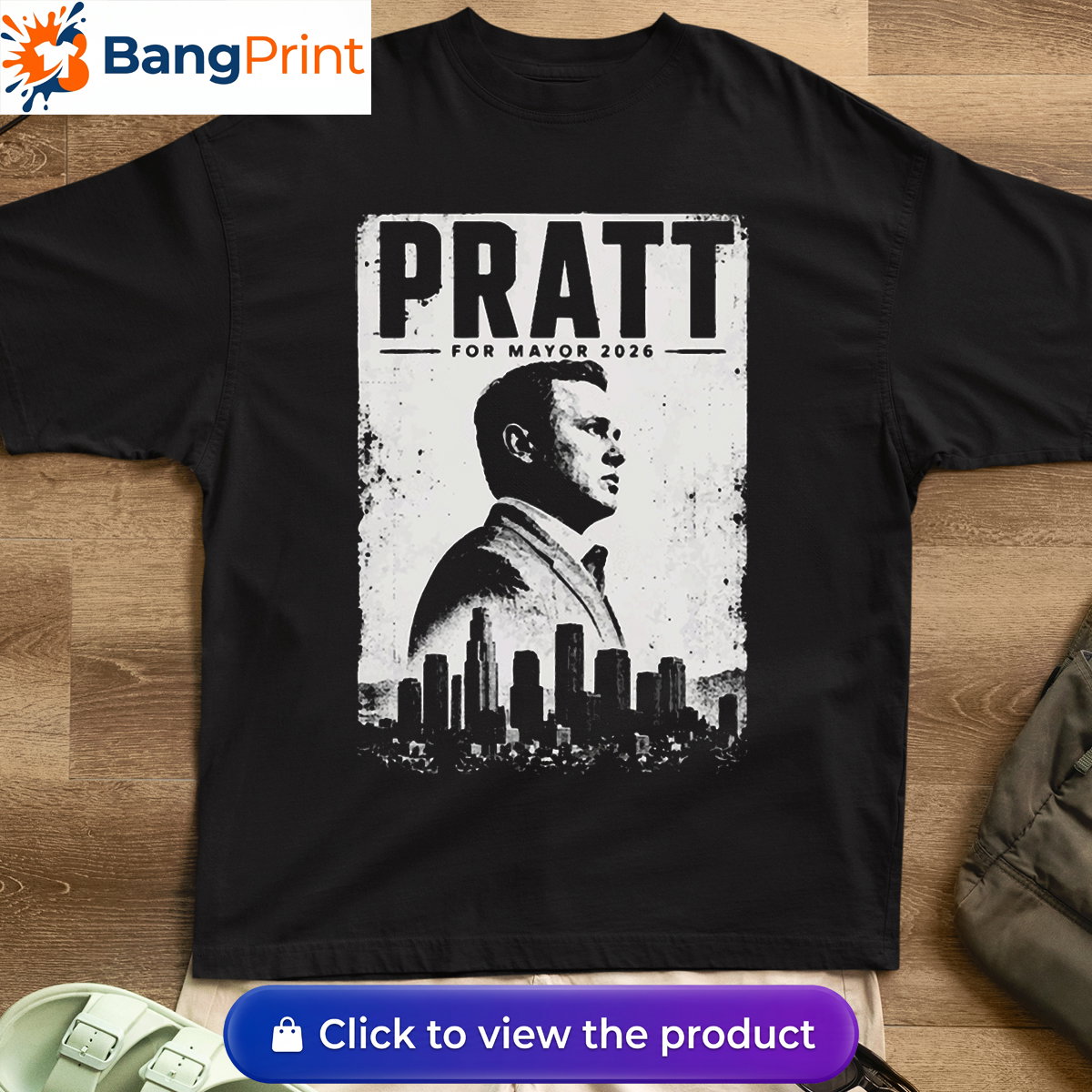 Pratt for Mayor 2026 T-Shirt
