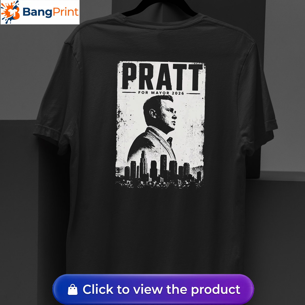 Pratt for Mayor 2026 T-Shirt