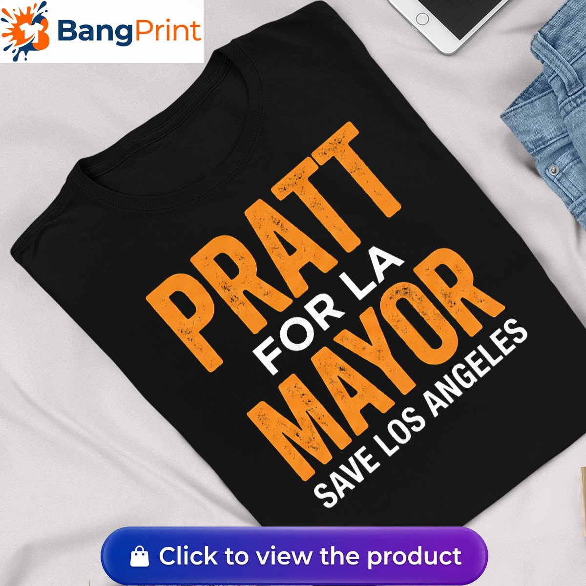 Spencer Pratt for LA Mayor Shirt: Save Los Angeles Campaign Tee