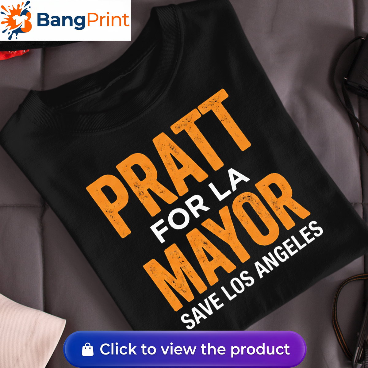 Spencer Pratt for LA Mayor Shirt: Save Los Angeles Campaign Tee
