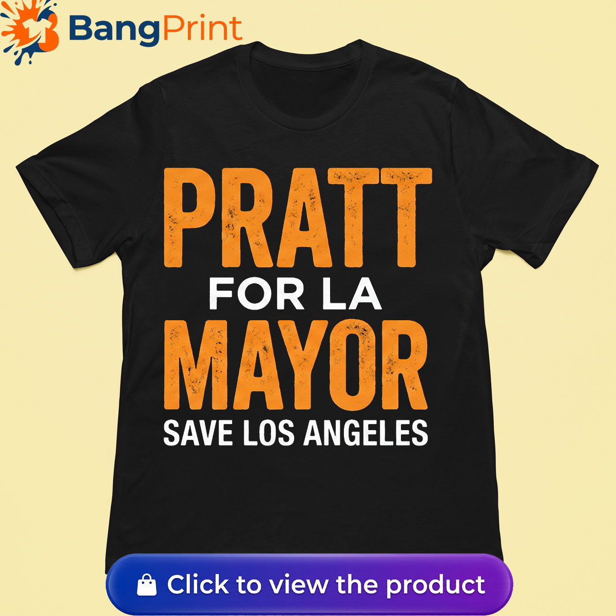 Spencer Pratt for LA Mayor Shirt: Save Los Angeles Campaign Tee