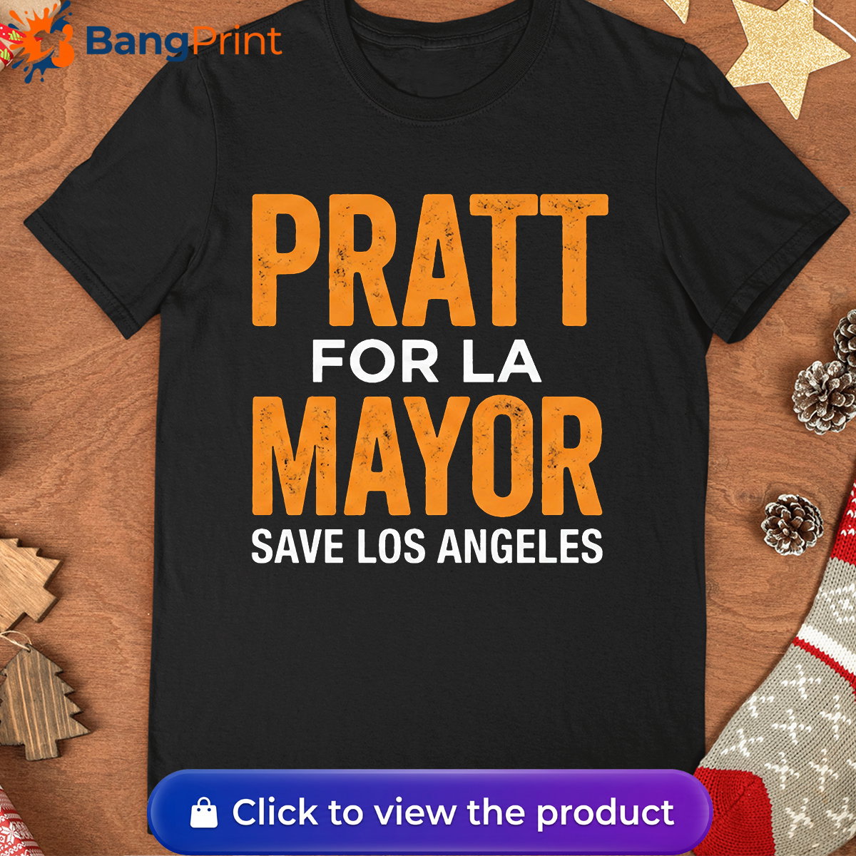 Spencer Pratt for LA Mayor Shirt: Save Los Angeles Campaign Tee