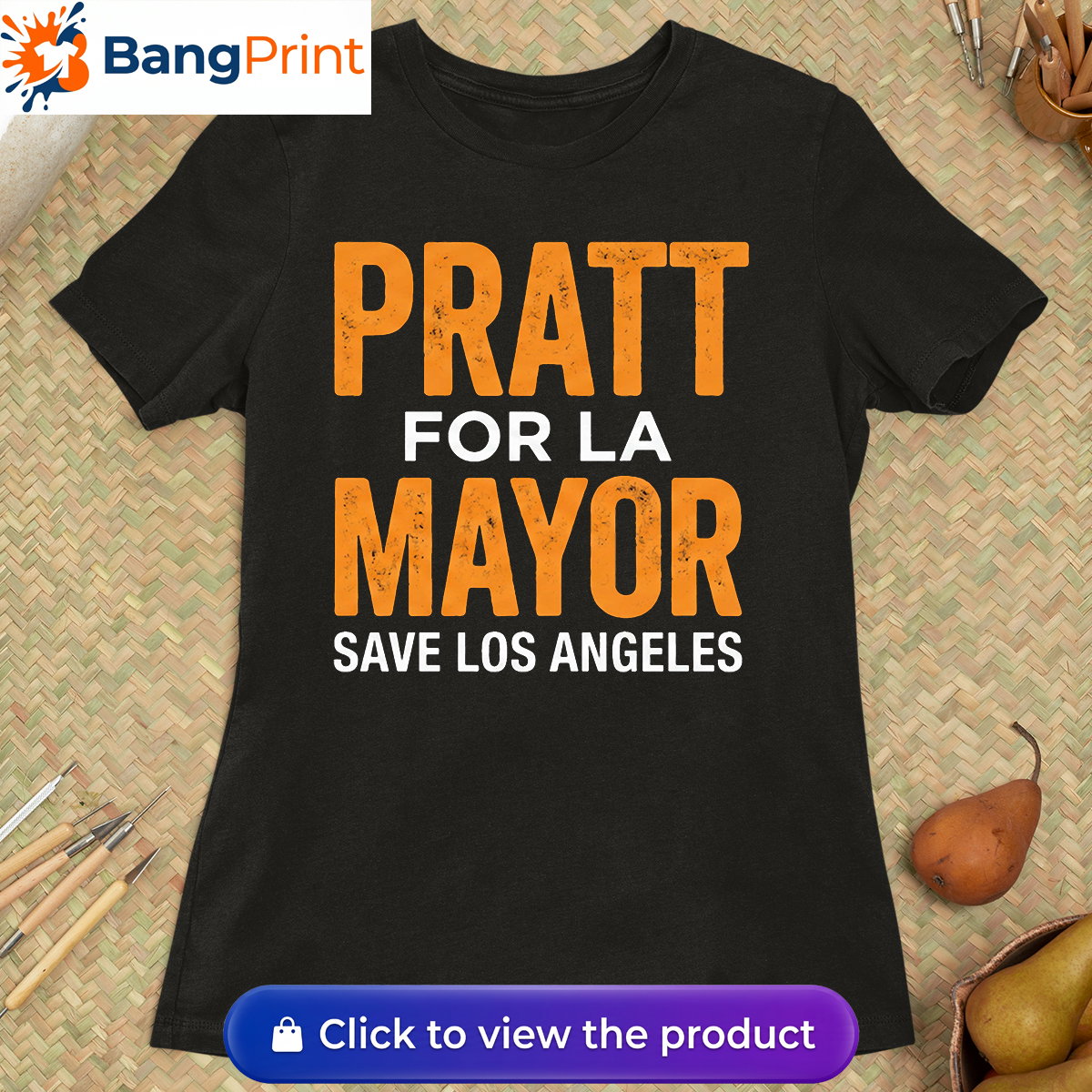 Spencer Pratt for LA Mayor Shirt: Save Los Angeles Campaign Tee