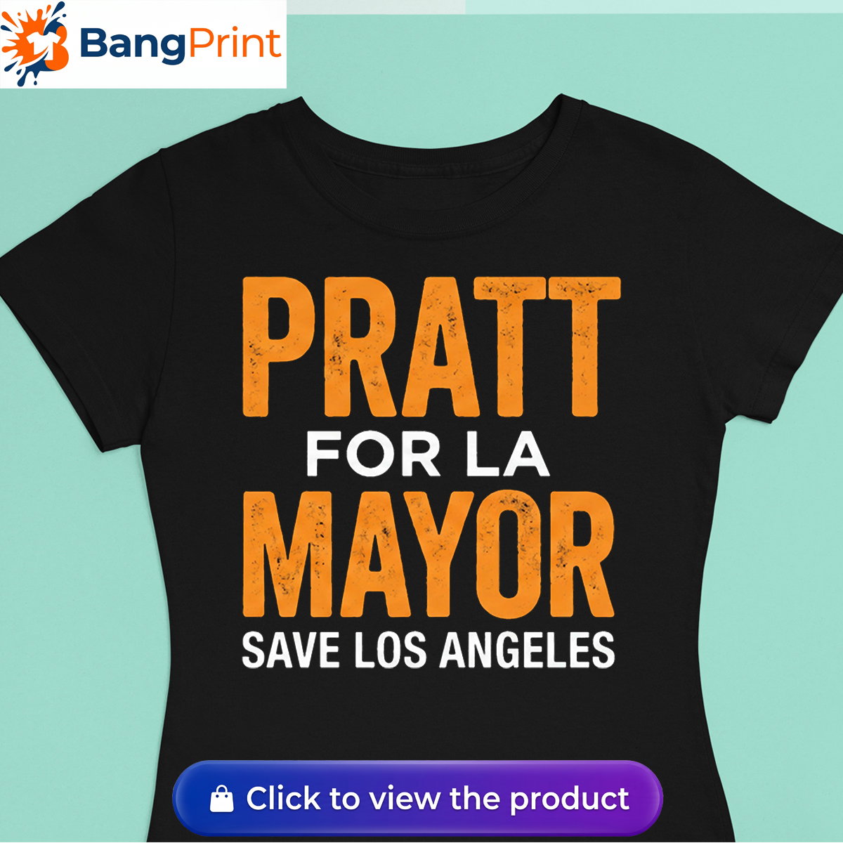 Spencer Pratt for LA Mayor Shirt: Save Los Angeles Campaign Tee