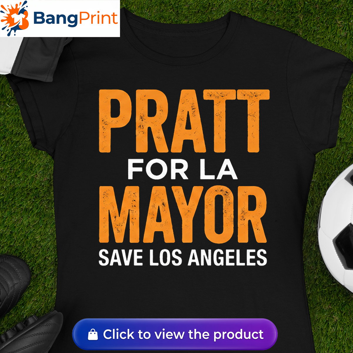 Spencer Pratt for LA Mayor Shirt: Save Los Angeles Campaign Tee