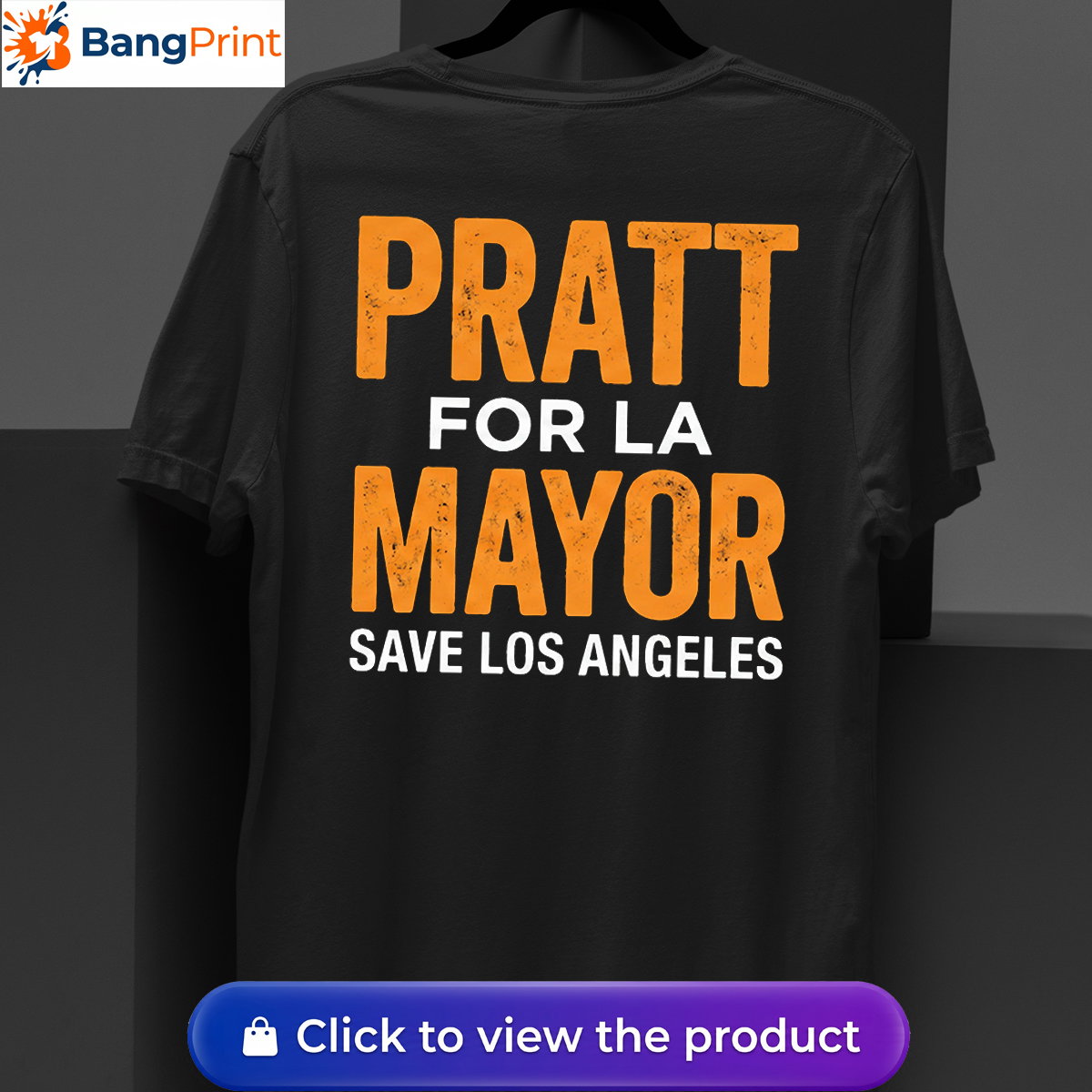 Spencer Pratt for LA Mayor Shirt: Save Los Angeles Campaign Tee