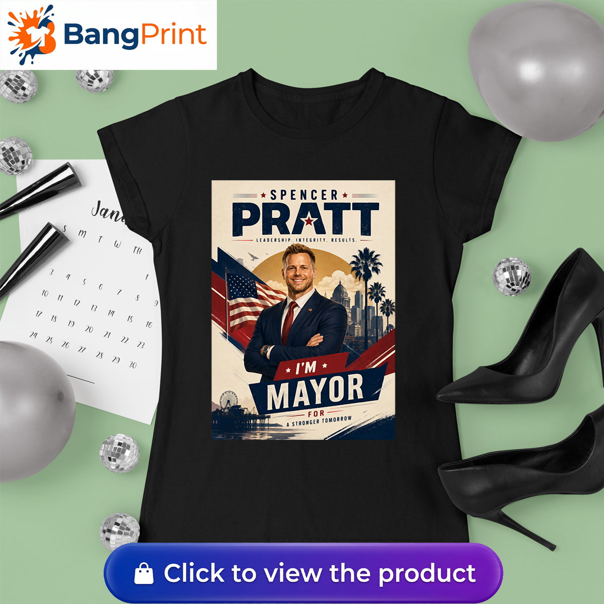 Spencer Pratt Mayor Shirt