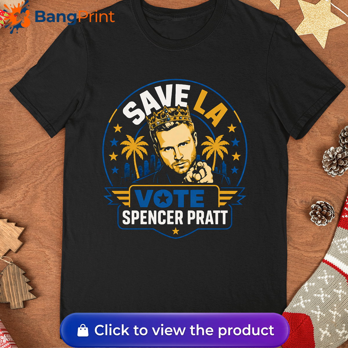 Save LA Vote Spencer Pratt Shirt