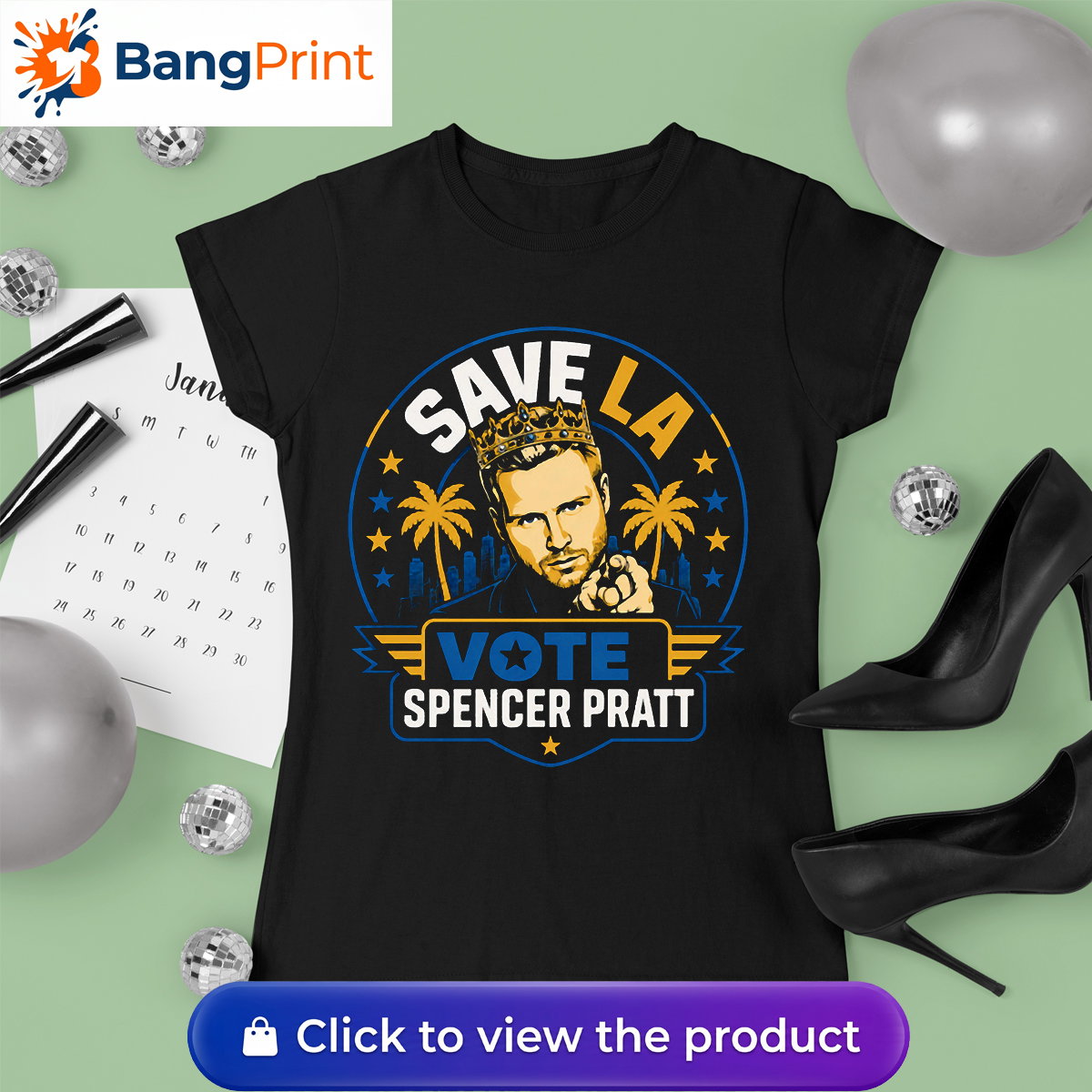 Save LA Vote Spencer Pratt Shirt