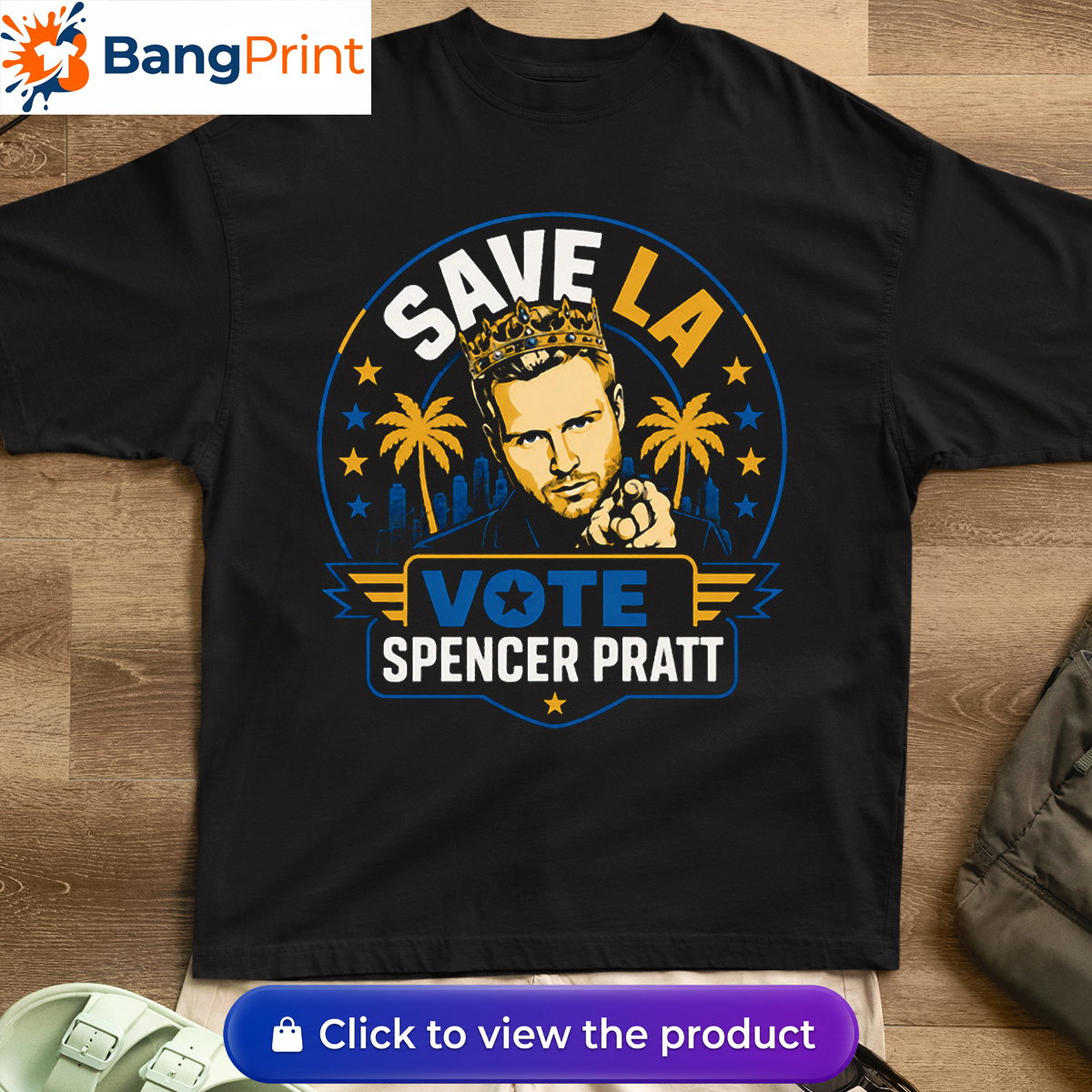 Save LA Vote Spencer Pratt Shirt